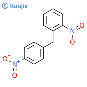 Benzene,1-nitro-2-[(4-nitrophenyl)methyl]- structure