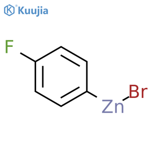 Zinc,bromo(4-fluorophenyl)- structure