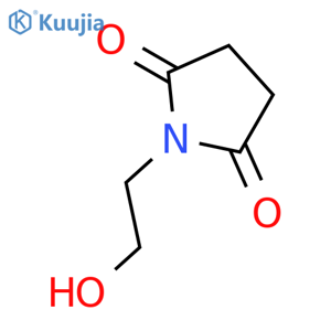 N-(2-Hydroxyethyl)succinimide structure