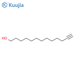 12-Tridecyn-1-ol structure