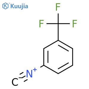 Benzene,1-isocyano-3-(trifluoromethyl)- structure