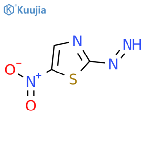 Thiazole,2-diazenyl-5-nitro- structure