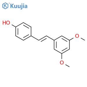 Phenol,4-[2-(3,5-dimethoxyphenyl)ethenyl]- structure