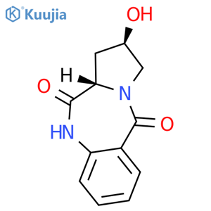 2-Hydroxy-PBD-5,11-dione structure