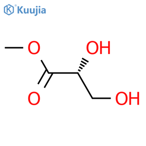 methyl (2R)-2,3-dihydroxypropanoate structure