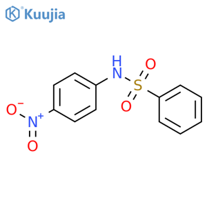 N-(4-Nitrophenyl)benzenesulfonamide structure