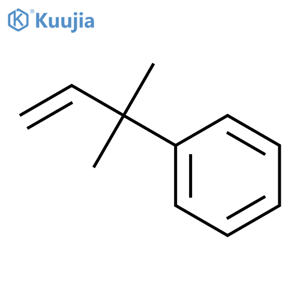 (2-methylbut-3-en-2-yl)benzene structure