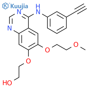 Erlotinib 7-O-Desmethyl Metabolite structure