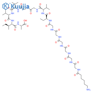 L-Alanine,5-oxo-L-prolyl-L-phenylalanyl-L-arginyl-L-histidyl-L-a-aspartyl-L-serylglycyl-L-tyrosyl-L-a-glutamyl-L-valyl-L-histidyl-L-histidyl-L-glutaminyl-L-lysyl-L-leucyl-L-valyl-L-phenylalanyl-L-phenylalanyl-L-alanyl-L-a-glutamyl-L-a-aspartyl-L-valylglycyl-L-seryl-L-asparaginyl-L-lysylglycyl-L-alanyl-L-isoleucyl-L-isoleucylglycyl-L-leucyl-L-methionyl-L-valylglycylglycyl-L-valyl-L-valyl-L-isoleucyl- structure