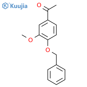 1-(4-Benzyloxy-3-methoxyphenyl)ethanone structure