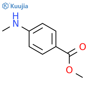 Methyl 4-(methylamino)benzoate structure