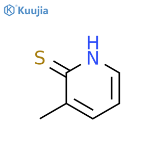 3-methyl-1,2-dihydropyridine-2-thione structure