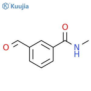 3-Formyl-N-methylbenzamide structure