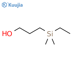 1-Propanol, 3-(ethyldimethylsilyl)- structure