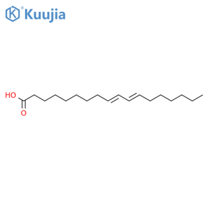 9,11-Octadecadienoicacid structure