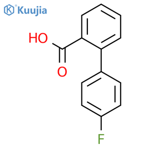 2-Biphenyl-4’-fluorocarbozylic Acid structure