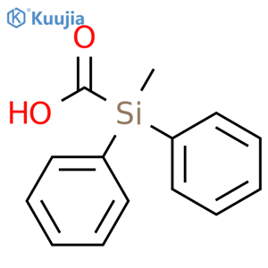 (Methyl(diphenyl)silyl)formic Acid structure