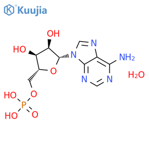 Adenosine 5'-monophosphate monohydrate structure