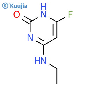 2(1H)-Pyrimidinone,4-(ethylamino)-6-fluoro- structure