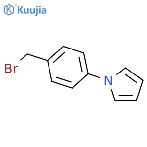 1-(4-Bromomethylphenyl)-1H-pyrrole structure