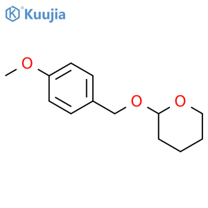 2H-Pyran, tetrahydro-2-[(4-methoxyphenyl)methoxy]- structure