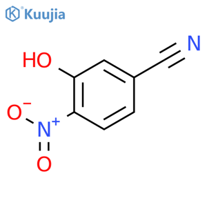 3-Hydroxy-4-nitrobenzonitrile structure