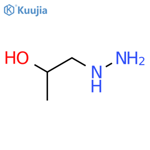 1-Hydrazinylpropan-2-ol structure