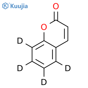 Coumarin-d4 structure