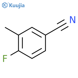 4-Fluoro-3-methylbenzonitrile structure