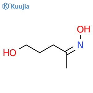 2-Pentanone, 5-hydroxy-, oxime, (2Z)- structure