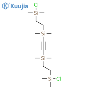2,5,8,11-Tetrasiladodec-6-yne, 2,11-dichloro-2,5,5,8,8,11-hexamethyl- structure