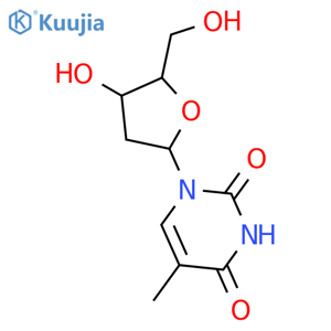 Thymidine-2'-13C (>90%) structure