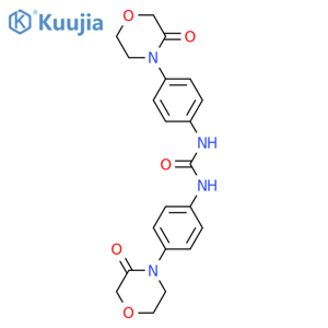 N,N'-Bis4-(3-oxo-4-morpholinyl)phenylurea structure