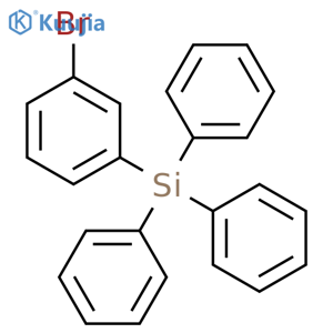 (3-Bromophenyl)triphenylsilane structure