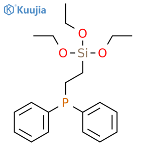 Diphenyl(2-(triethoxysilyl)ethyl)phosphine structure