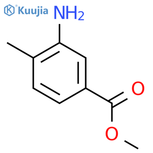 methyl 3-amino-4-methyl-benzoate structure