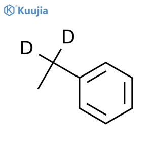 Ethyl-α,α-d2-benzene structure