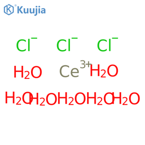 Cerium(III) Chloride Heptahydrate structure