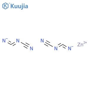 Cyanamide, N-cyano-, zinc salt (2:1) structure