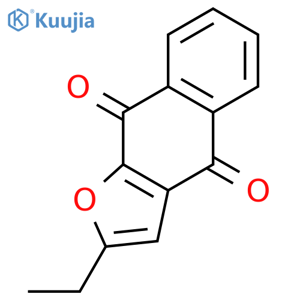 Naphtho[2,3-b]furan-4,9-dione, 2-ethyl- structure