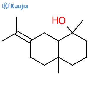 enantio-7(11)-Eudesmen-4-ol structure