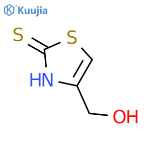 2(3H)-Thiazolethione,4-(hydroxymethyl)- structure