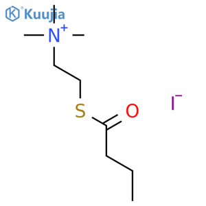 Butyrylthiocholine iodide structure