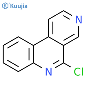 Benzo[c][2,7]naphthyridine, 5-chloro- structure