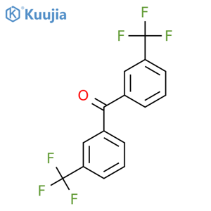 3,3'-Bis(trifluoromethyl)benzophenone structure