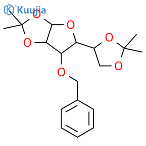 (3aR,5R,6S,6aR)-6-benzyloxy-5-[(4R)-2,2-dimethyl-1,3-dioxolan-4-yl]-2,2-dimethyl-3a,5,6,6a-tetrahydrofuro[2,3-d][1,3]dioxole structure