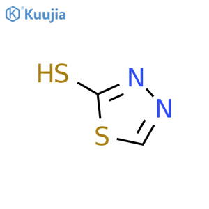 2-Mercapto-1,3,4-thiadiazole structure