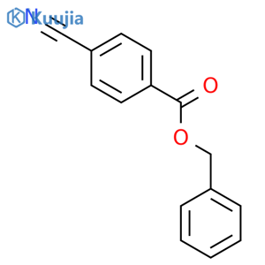 Benzyl 4-cyanobenzoate structure