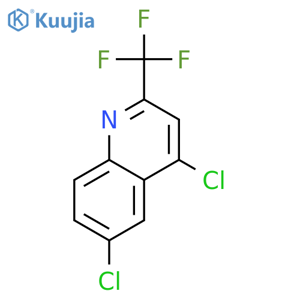 4,6-Dichloro-2-(trifluoromethyl)quinoline structure