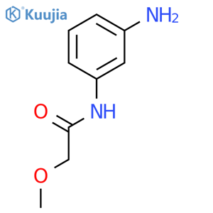 N-(3-Aminophenyl)-2-methoxyacetamide structure